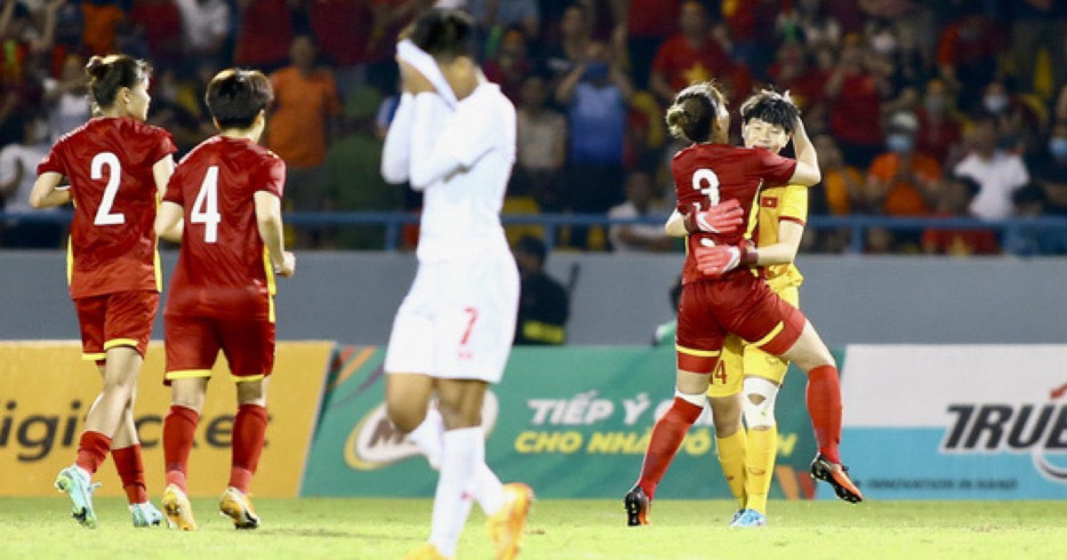 Tuyển nữ Việt Nam được thưởng khủng sau trận thắng Myanmar