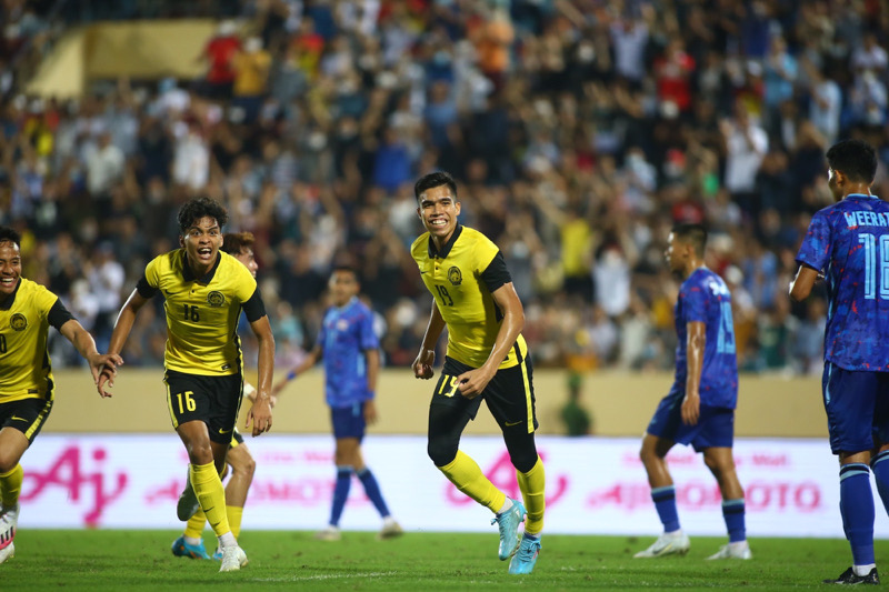 U23 Thái Lan thất bại với bàn thắnh phút bù giờ của U23 Malaysia