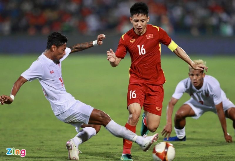 U23 Việt Nam gặp rất nhiều khó khăn trước u23 Myanmar