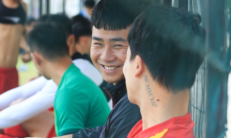 Nụ cười khiến người hâm mộ U23 Việt Nam phát sốt