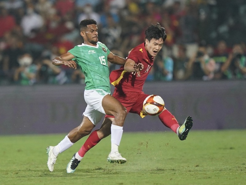 U23 Việt Nam đang tạm thời xếp thứ 3 bảng A