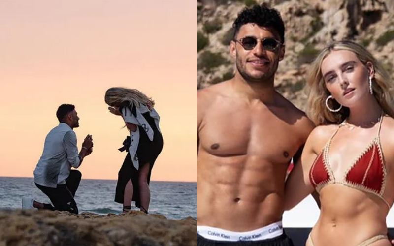 Alex Oxlade-Chamberlain cầu hôn đầy lãng mạn với Perrie Edwards