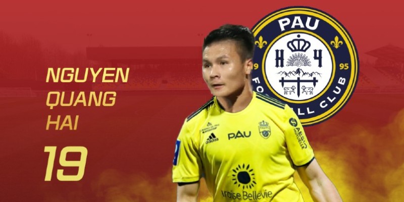 Pau FC có thể là điểm đến của Quang Hải tại giải Ligue 2