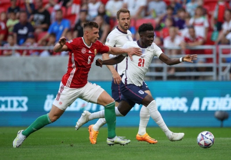 Kết quả Hungary vs Anh: Saka vào sân cũng không khá hơn