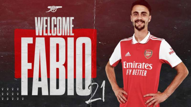 Fabio Vieira chính thức là người của Arsenal