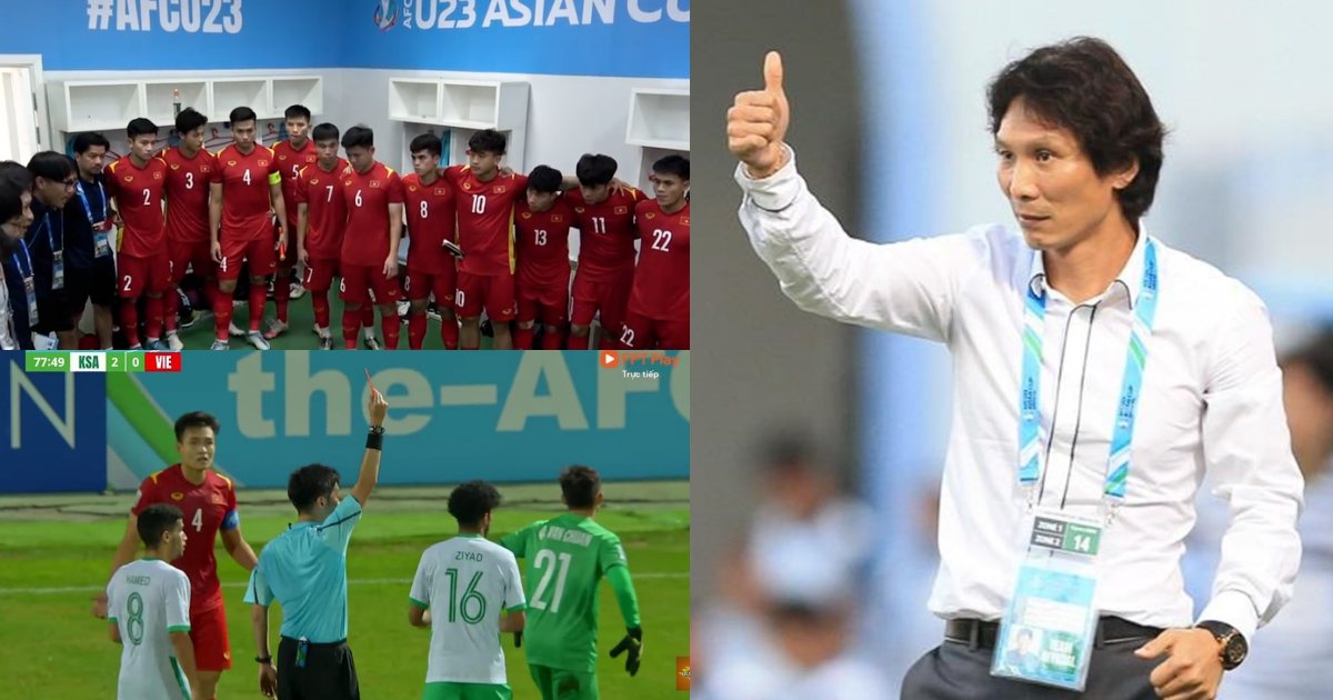 U23 Việt Nam bị loại, HLV Gong Oh-kyun nói điều bất ngờ về tấm thẻ đỏ của Văn Chuẩn