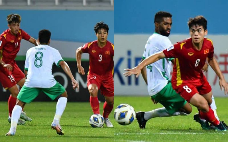 Hàng phòng ngự U23 Việt Nam mắc sai sót ở bàn thua trước U23 Ả rập Xê út