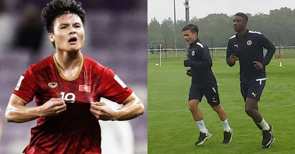 NÓNG: Hình ảnh đầu tiên của Quang Hải trong buổi tập với Pau FC