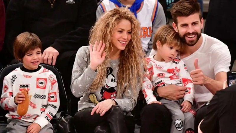 Mái ấm hạnh phúc của Shakira và Pique thường xuyên xuất hiện trước truyền thông