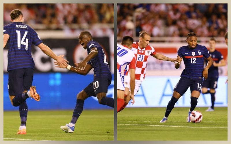 Tuyển Pháp có nhiều sự thay đổi ở trận đấu với tuyển Croatia