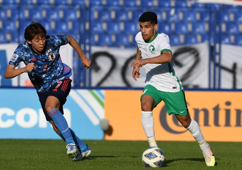 U23 Ả Rập Xê Út xuất sắc cầm hòa U23 Nhật Bản ở lượt đấu trước