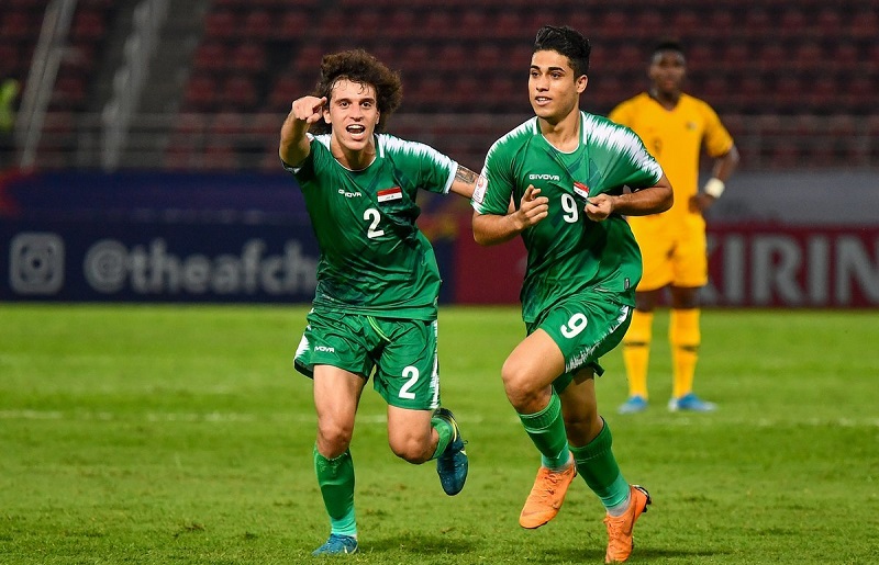 U23 Iraq và U23 Úc đang bất phân thắng bại