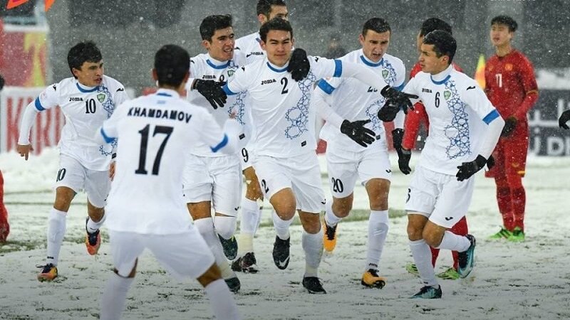 U23 Uzbekistan quyết tâm tái lập thành tích vô địch ở năm 2018