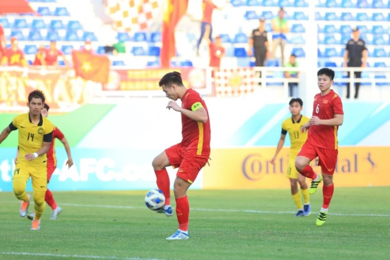 U23 Việt Nam thắng thuyết phục U23 Malaysia