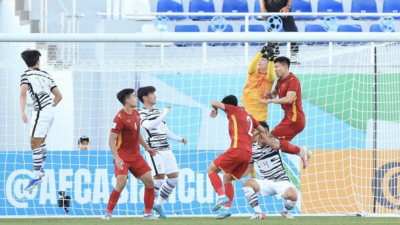U23 Việt Nam thi đấu quyết tâm và không bỏ cuộc