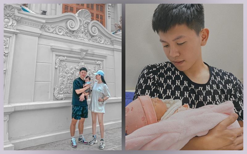 Vợ chồng Vũ Tiến Long đón con gái đầu lòng vào đầu năm 2022