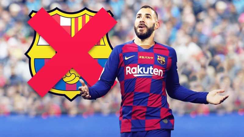 Barcelona từ chối Karim Benzema vì thái độ, cách ứng xử