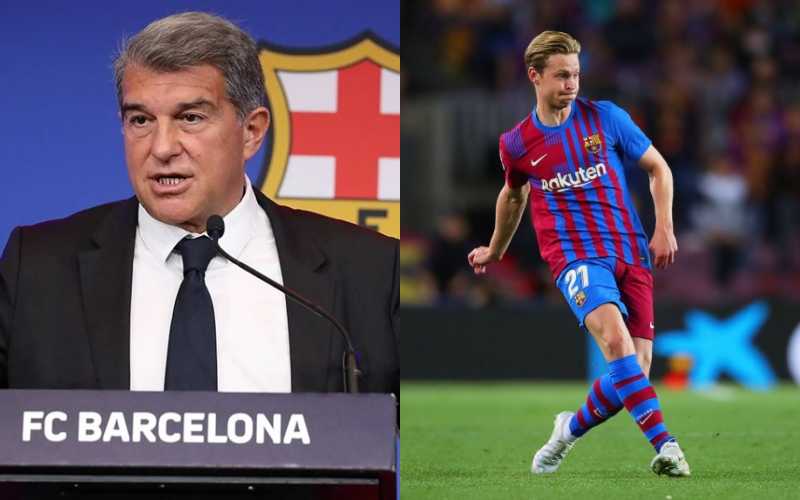 Barcelona vẫn còn đang nợ lương Frenkie de Jong