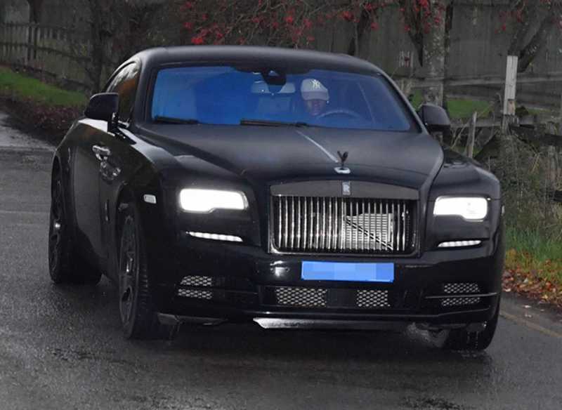 Chiếc Rolls-Royce Wraith Black Badge của Paul Pogba