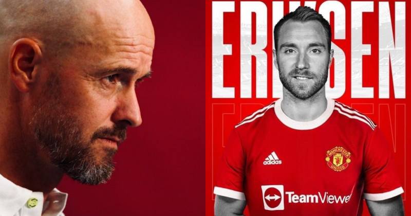 Eriksen vui mừng vì được làm việc với Erik ten Hag