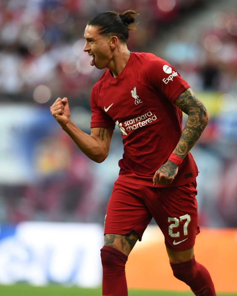 Darwin Nunez tỏa sáng rực rỡ trong chiến thắng của Liverpool trước RB Leipzig