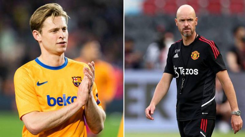 Erik ten Hag và Manchester United đang rất mong ngóng Frenkie de Jong