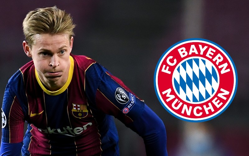 Frenkie De Jong chỉ gia nhập Bayern nếu rời Barcelona