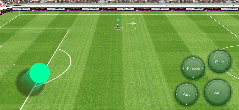 Giao diện Pes 2021 mobile trên Android