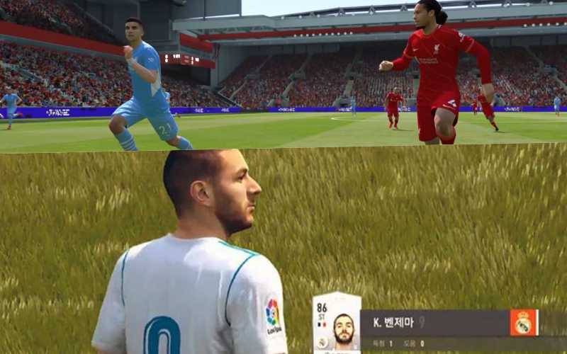 Hình ảnh cầu thủ trong FIFA Online 4