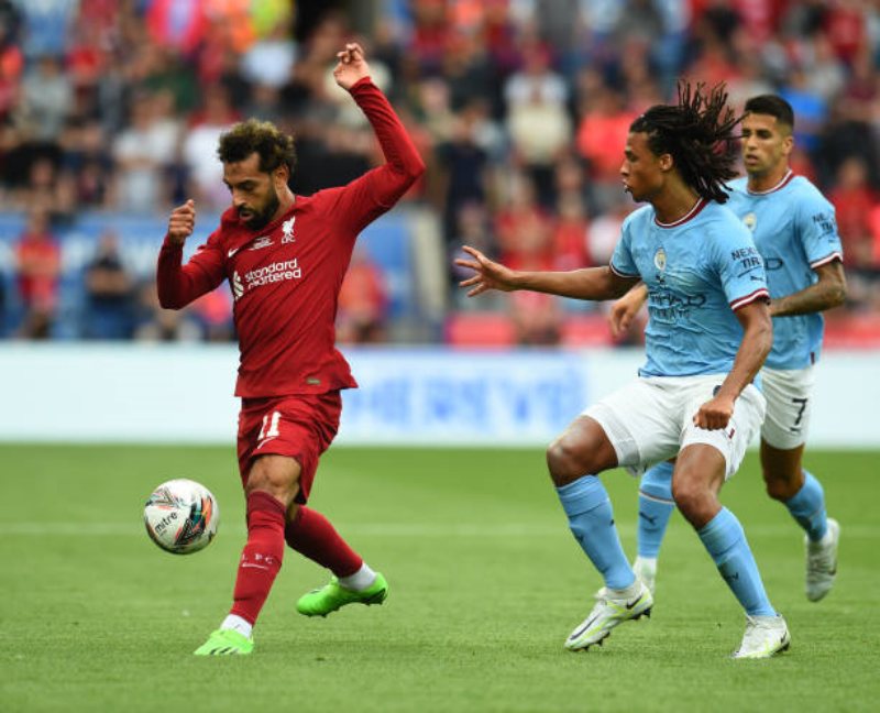 Kết quả Liverpool vs Man City: Salah dứt điểm không thành công