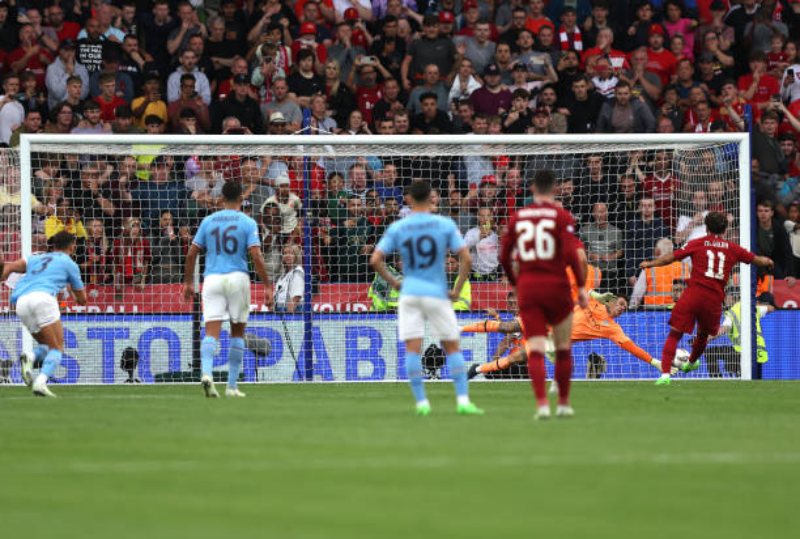 Kết quả Liverpool vs Man City: Salah thực hiện thành công quả phạt đền
