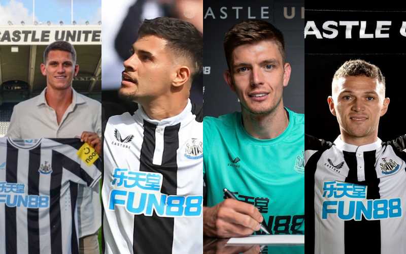 Newcastle United đã đón hàng loạt tân binh trong năm 2022
