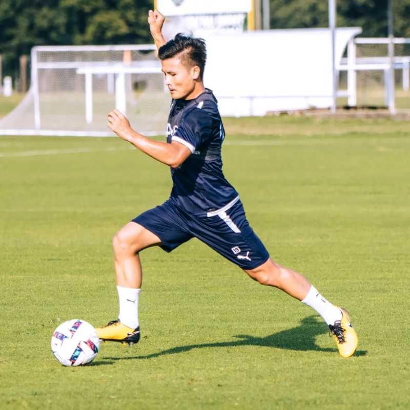 Nguyễn Quang Hải sẽ có cơ hội ra sân trong trận đấu với Chamois Niortais