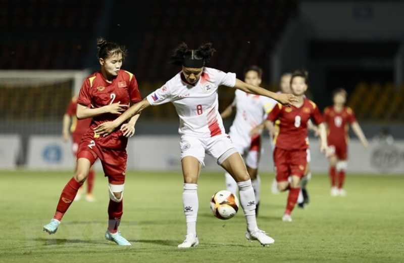 Nữ Việt Nam chưa biết thua trước nữ Philippines tại đấu trường AFF Cup nữ