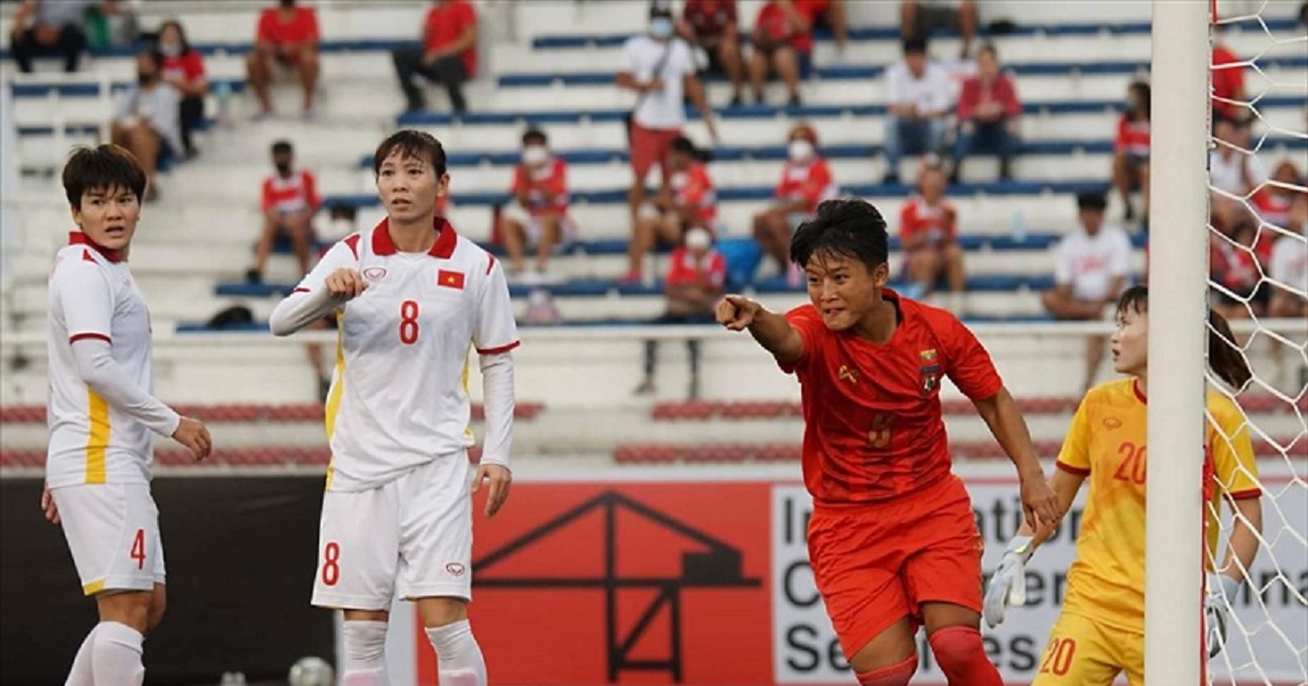 Kết quả nữ Việt Nam vs nữ Myanmar (Tranh hạng 3 AFF Cup nữ 2022) 15h ngày 17/7: Trắng tay ra về