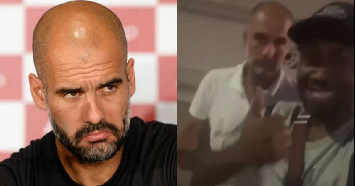 Pep Guardiola bị CĐV cuồng nhiệt "quấy rối"