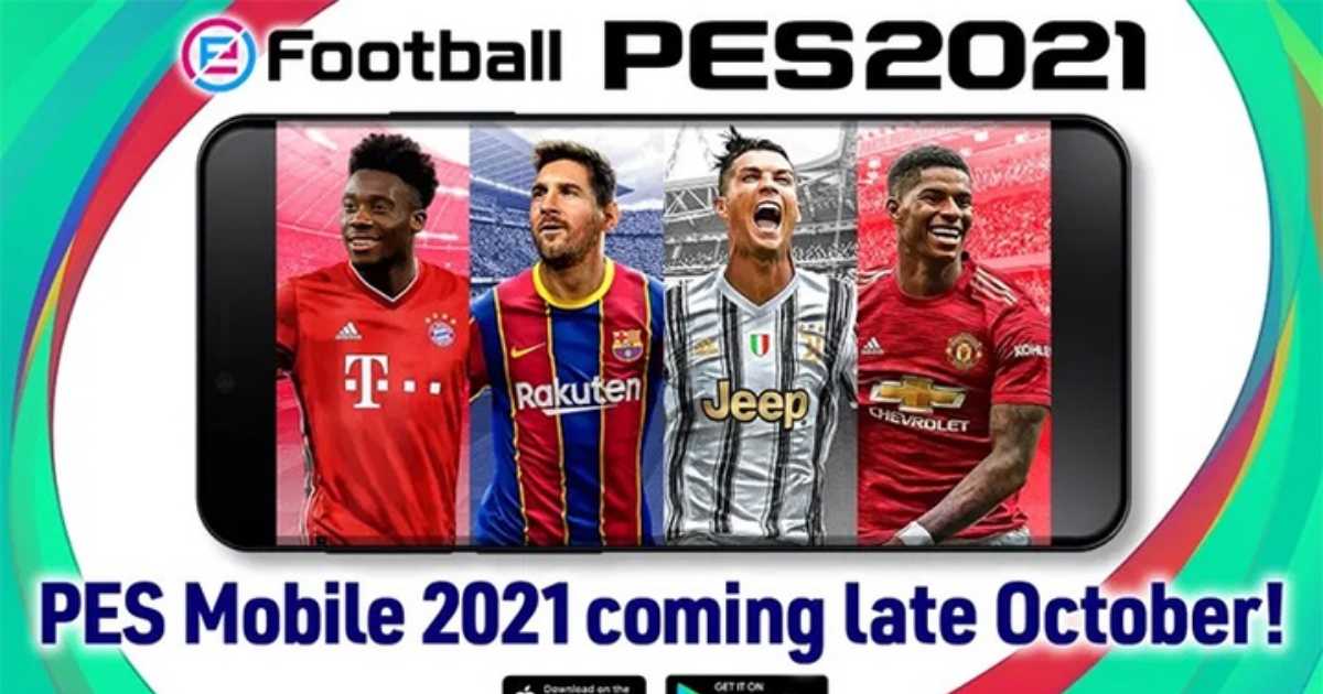 Tải pes 2021 mobile cho android & IOS