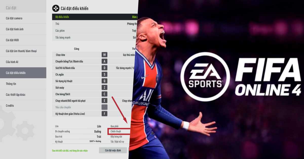 Tổng hợp các phím tắt chơi FIFA Online 4 (FO4)