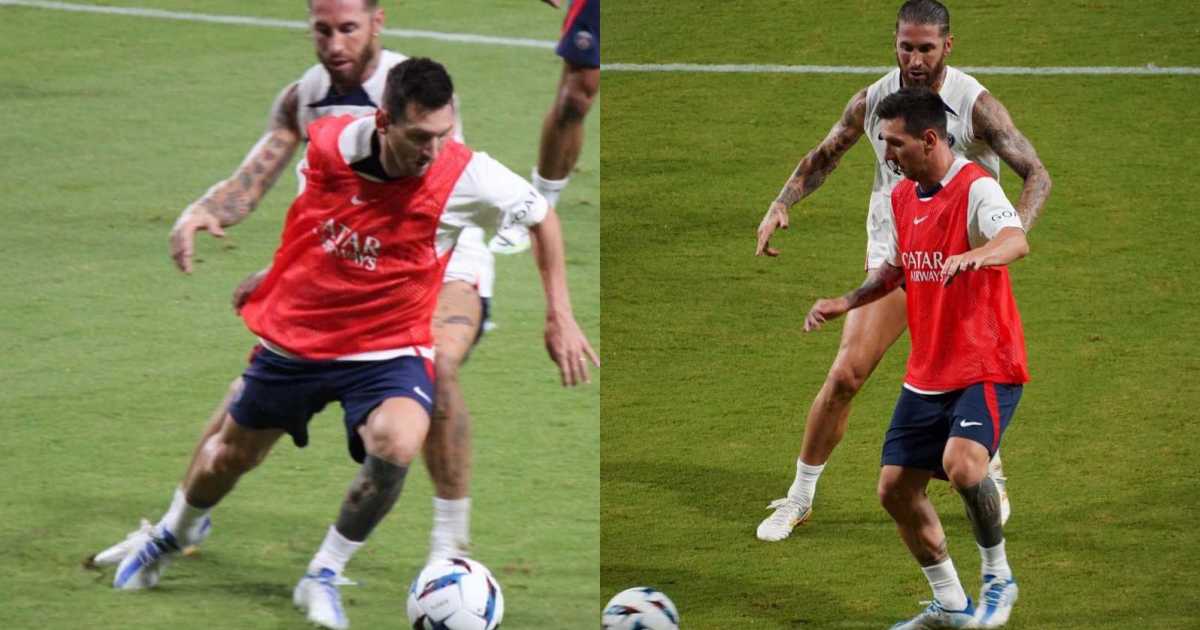 Ramos và Messi đối đầu cực gắt trên sân tập, nội bộ PSG sinh biến lớn?