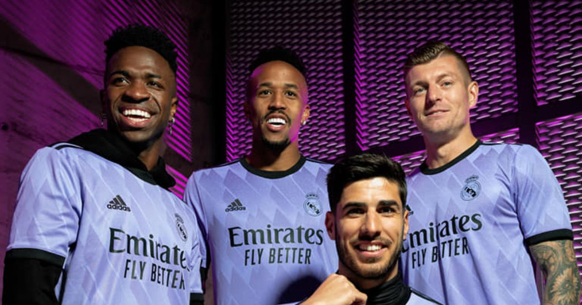 Real Madrid ra mắt áo đấu sân khách mùa giải 2022/23