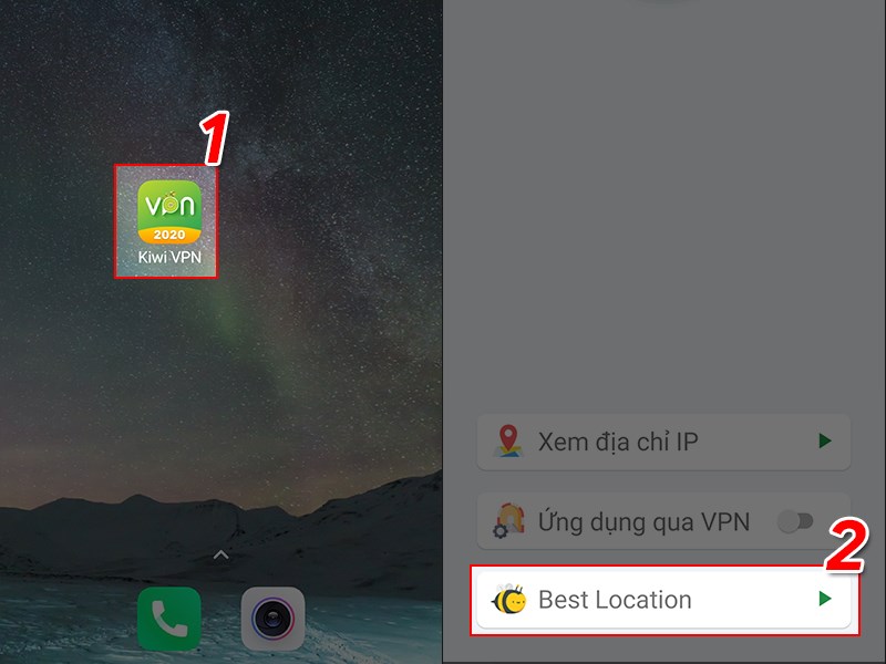 Sử dụng Kiwi VPN giúp tăng tốc độ mạng