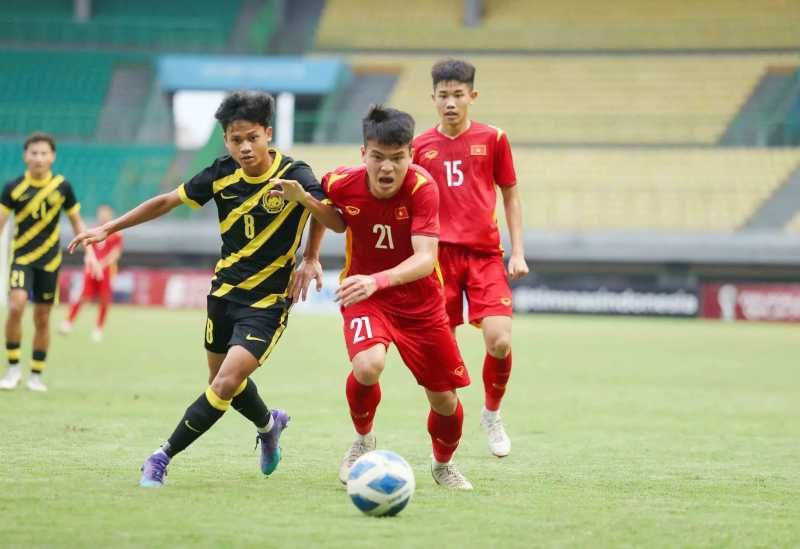 U19 Malaysia đã thể hiện lối chơi hợp lý trước U19 Việt Nam