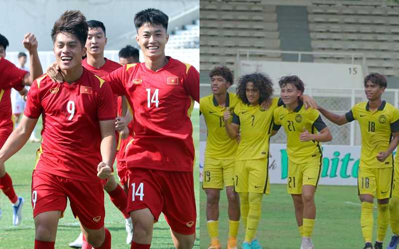 U19 Việt Nam đụng độ U19 Malaysia ở bán kết U19 Đông Nam Á 2022