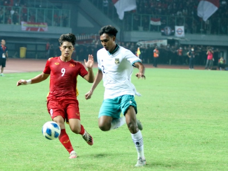 U19 Việt Nam hoà U19 Indonesia