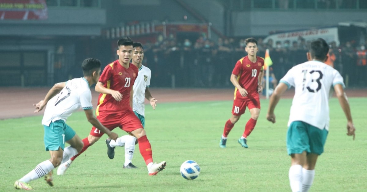 U19 Việt Nam hoà U19 Indonesia
