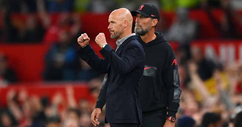 Ten Hag có quyền hài lòng với chiến thắng trước Liverpool