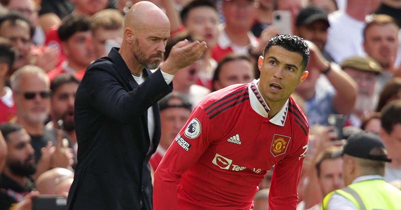 Erik ten Hag "đuổi khéo" Ronaldo rời khỏi Old Trafford