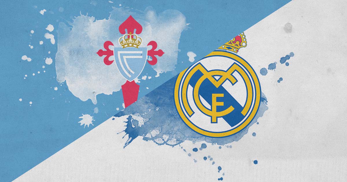 Thống kê, Lịch sử đối đầu Celta Vigo vs Real Madrid (3h ngày 21/08)