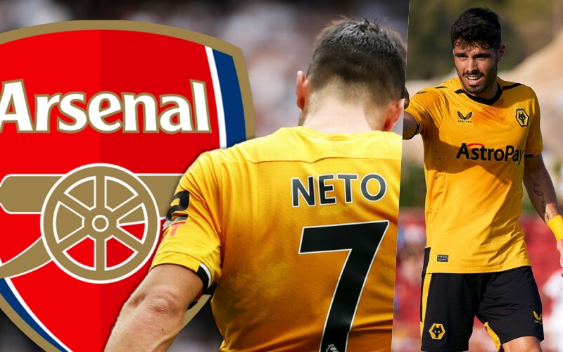 Arsenal bày tỏ mong muốn chiêu mộ Pedro Neto của Wolverhampton Wanderers