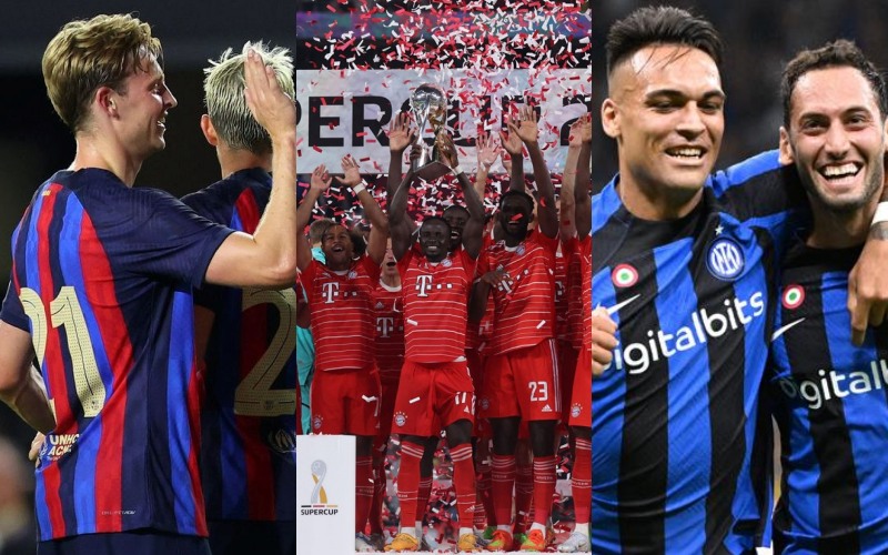 Bayern Munich, Barcelona và Inter Milan nằm chung bảng tại Champions League 2022/23